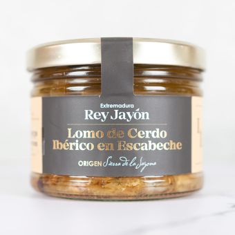Lomo ibérico en Escabeche 