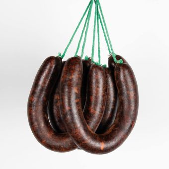 Morcilla ibérica de herradura cremosa