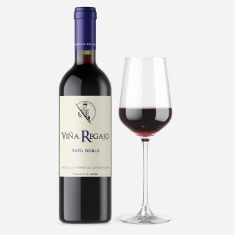 Vino Tinto Roble Viña Regajo