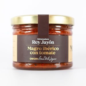 Magro ibérico con tomate natural